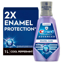 Crest Pro-Health Enjuague Bucal Avanzado, Sin Alcohol, Cuidado del Esmalte, 1 L