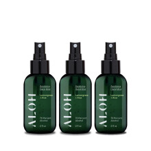 ALOH Hand Sanitizer Spray 3-pack | Lemongrass | 70% Alcohol Hydrating Spray for Kids & Adults | 2oz Travel Size