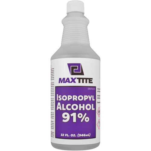 MaxTite Isopropylalkohol 91% (32oz)