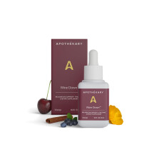 Apothékary Wine Down Kräuterergänzung, alkoholfreie Rotwein-Tinktur, zuckerfrei, glutenfrei, vegan - 30 Portionen - 35g