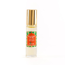 Roll-On Parfum Huile Musc Égyptien - Huile Parfumée Égyptienne (Sans Alcool) pour Femmes et Hommes, 10 ml / 0.33 fl Oz