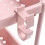 Freestanding Bathroom Organiser Pink 20