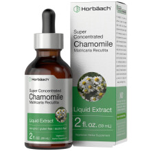 Estratto Liquido di Camomilla Horbach | 2 fl oz | Supplemento Senza Alcol | Vegetariano, Non-OGM, Senza Glutine