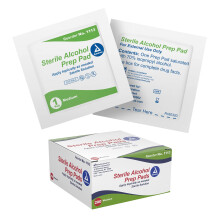 Dynarex 1113 Steriele Alcohol Prep Pad, Medium, 200 stuks (1 verpakking)