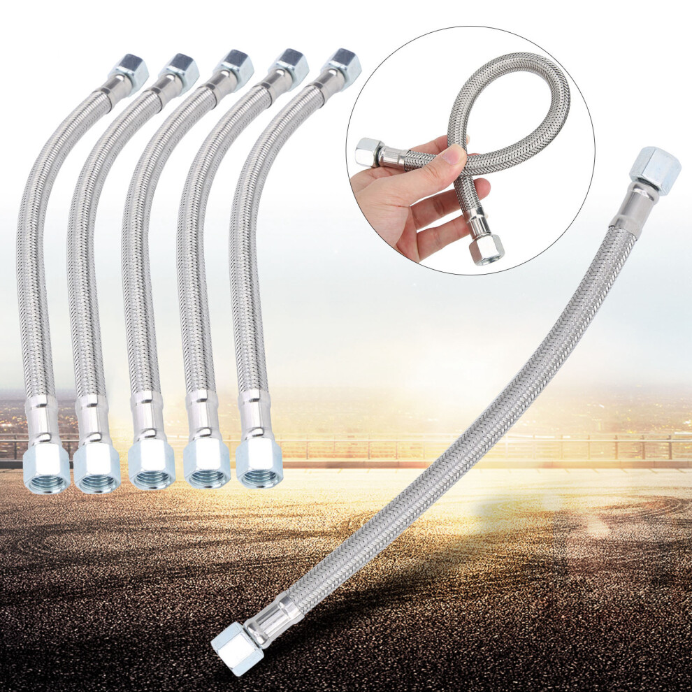 Set of 5 14 x 1.5 Female Thread Compressor Hose
