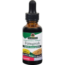 Semi di Fieno Greco di Nature's Answer con Alcool Biologico, 1 Fl. Oz | Supporto Riproduttivo Femminile | Aiuto per Madri