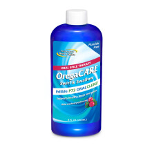 North American Herb & Spice OregaCare Rince-Bouche Cranberry - 8 fl oz - Huile d'Origan Comestible