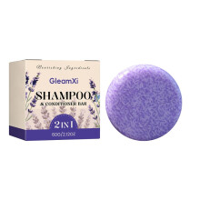 2-in-1 Lavender Shampoo Bar Gentle Cleansing Hair Refreshing Smooth Lightweight Cleansing Shampoo Bar