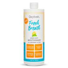 Oxyfresh Premium Lemon Mint Mondwater - Mondspoeling voor Slechte Adem - Vrij van SLS en Fluoride