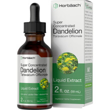 Estratto di Radice di Tarassaco Horbach | 2 fl oz | Super Concentrato | Tintura Liquida Senza Alcol