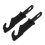 Black ATV UTV Door Latches Left Right for Polaris 2