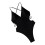 Quick Drying Backless Swimsuit Polyester Texture Stylish-S 1