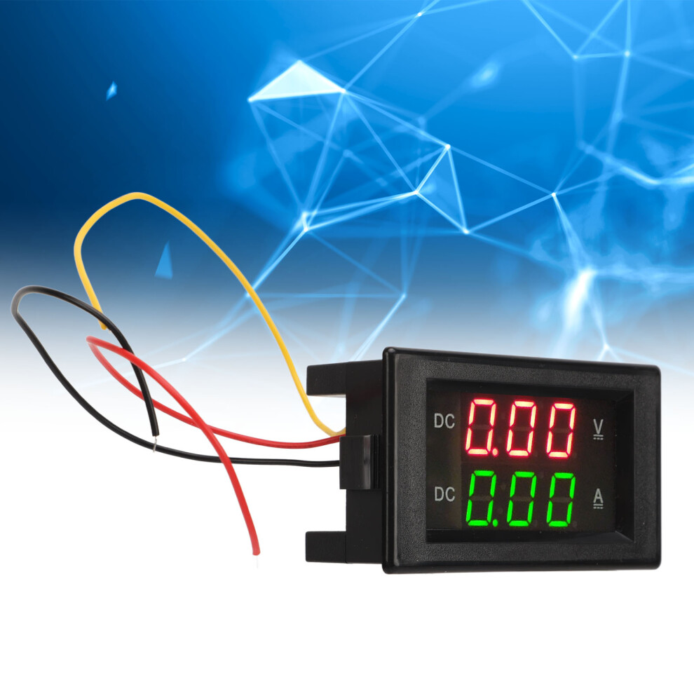 Dual Display Volt Amp Meter 300V 20A Led 7444352930630