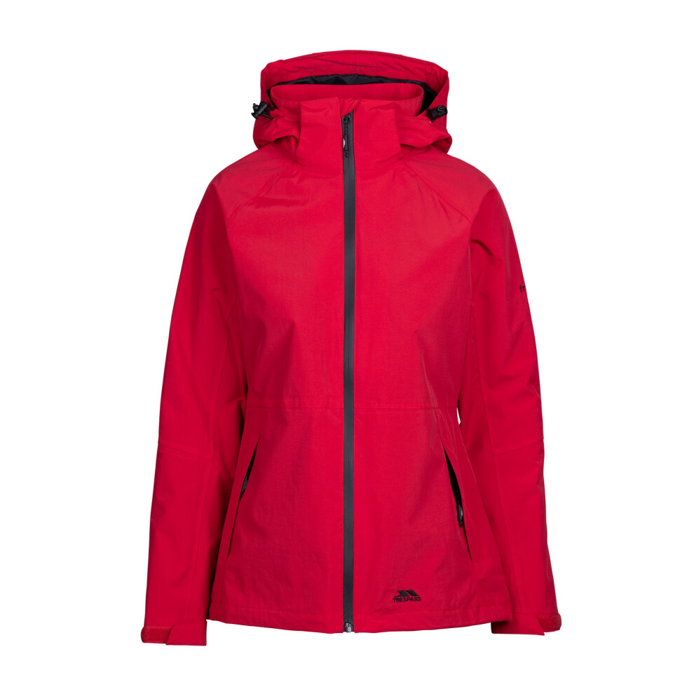 Trespass (Xs, Red) Womens/Ladies Tilbury Tp75 Waterproof Jacket