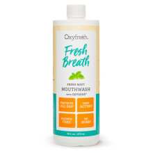 Oxyfresh Fresh Breath Mint Mondwater - Aanbevolen door Tandartsen voor Frisse Adem & Gezonde Tandvlees