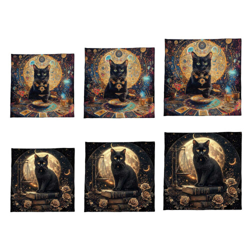 Multifunctional Divinations Table Cloth Board Game-A 75x75cm 1