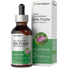 Horbach Mariendistel-Extrakt Flüssig | 60 ml | Alkohol-Frei | Vegetarisch, Non-GMO & Glutenfreies Supplement