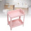 Freestanding Bathroom Organiser Pink 1