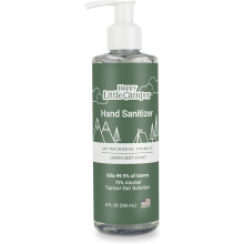 Happy Little Camper Hand Sanitizer met Citroengeur - Vochtinbrengende Gel met Vitamine E - 70% Ethylalcohol