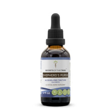 Secrets of the Tribe Sheperds Väska Alkoholfri Vätskeextrakt, Sheperds Väska (Capsella Bursa-Pastoris) Torkad Ört (2 FL OZ)