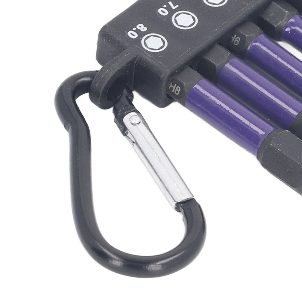 Magnetic 10Pcs Screwdriver Bit Set 6.35mm