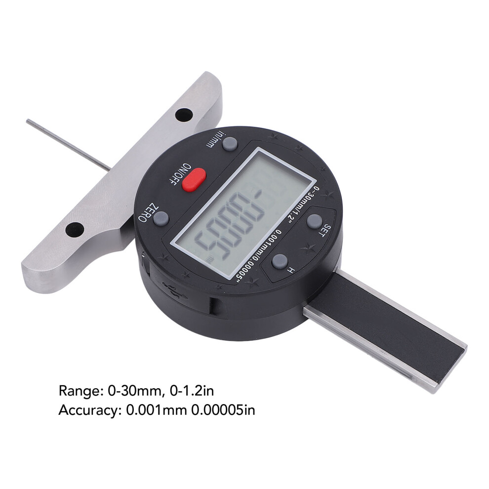 Digital Depth Gauge 0-30mm 0.001mm Acc