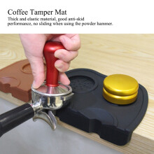 Silicone Coffee Press Mat with Holder