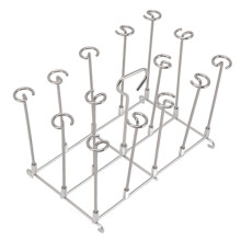 Square Vertical Skewer Rack for Kitchen Fryer