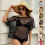 Wunderschöne schimmernde Mesh-Strand-T-Shirt-Farbe, optional-K 4