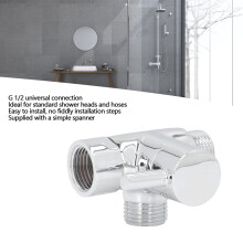 Easy Install Shower Arm Diverter Valve