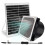 Solar Panel Powered 12V Exhaust Fan With AntiMosquito Cover For 4