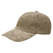 (One Size, Beige) Kangol Embroidered Logo Corduroy Baseball Cap