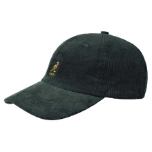 (One Size, Forest) Kangol Embroidered Logo Corduroy Baseball Cap