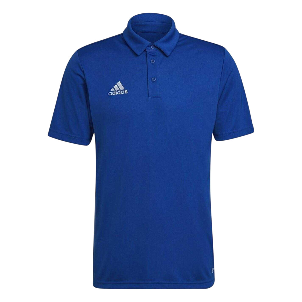 Adidas (S, Royal ) Mens Entrada 22 Polo Shirt Blue