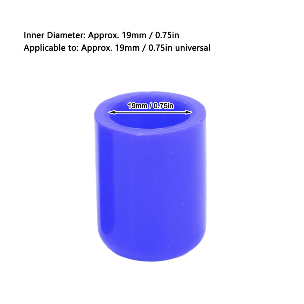 5X 19Mm Silicone Vacuum Hose End Caps 7444352939206
