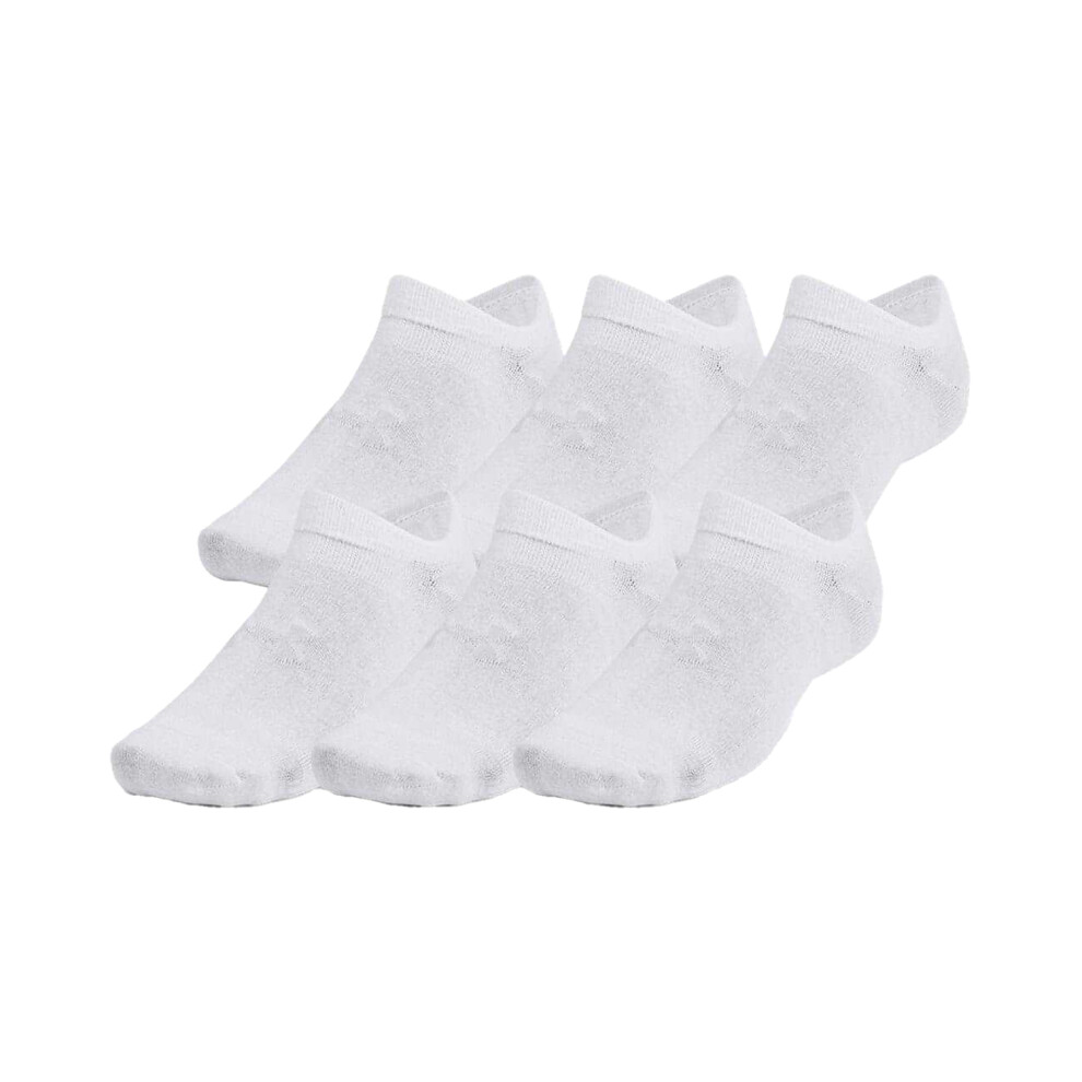 Under Armour Womens/Ladies Essential No-Show Socks (Pack Of 6)
