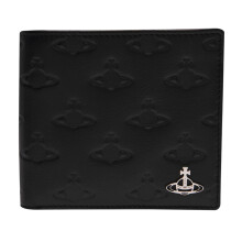 Vivienne Westwood Saturn Orb Embossed Leather Wallet