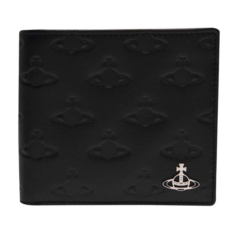 Vivienne Westwood Saturn Orb Embossed Leather Wallet