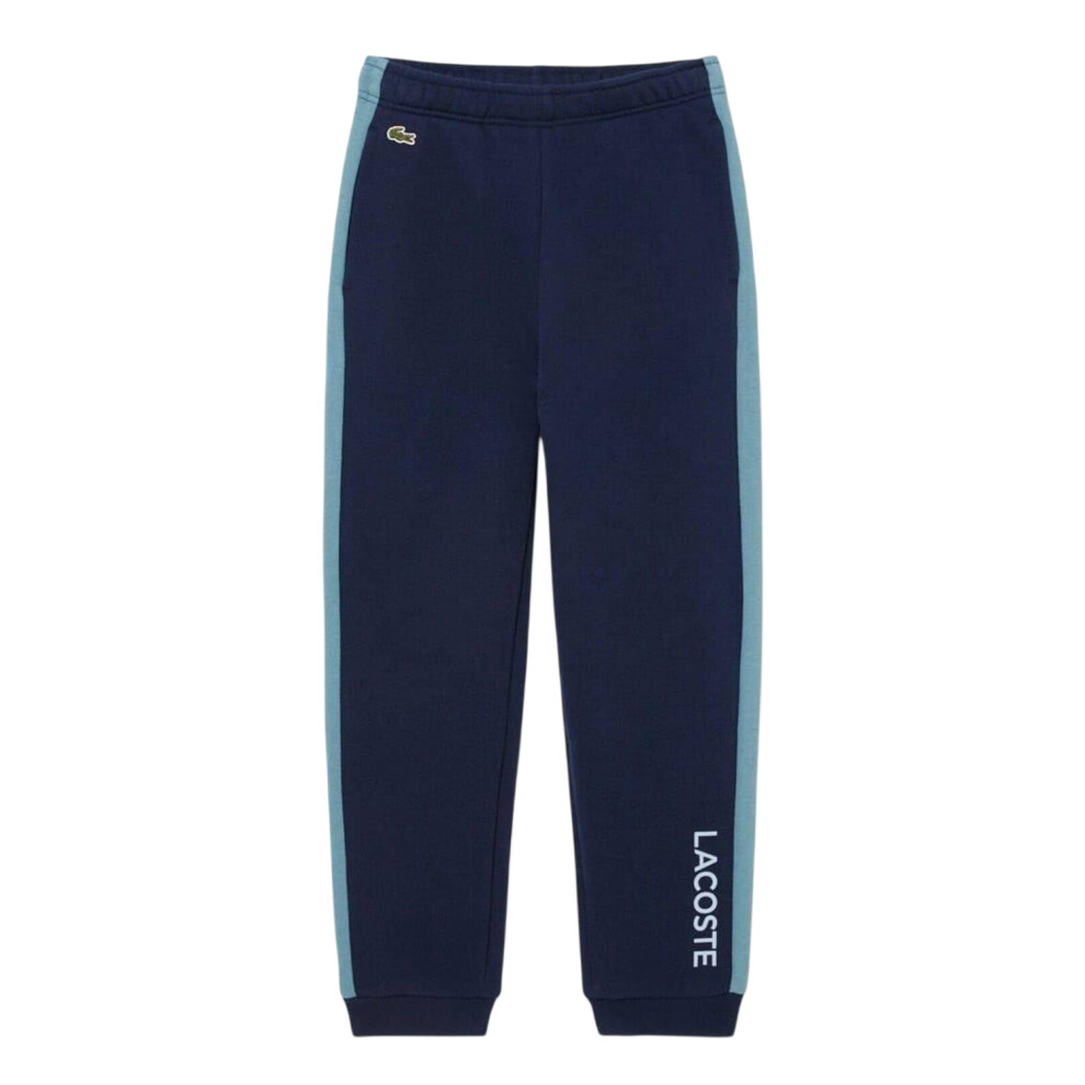 Lacoste (12 Years, Navy) Childrens/Kids Colour Block Joggers Blue,Multicoloured
