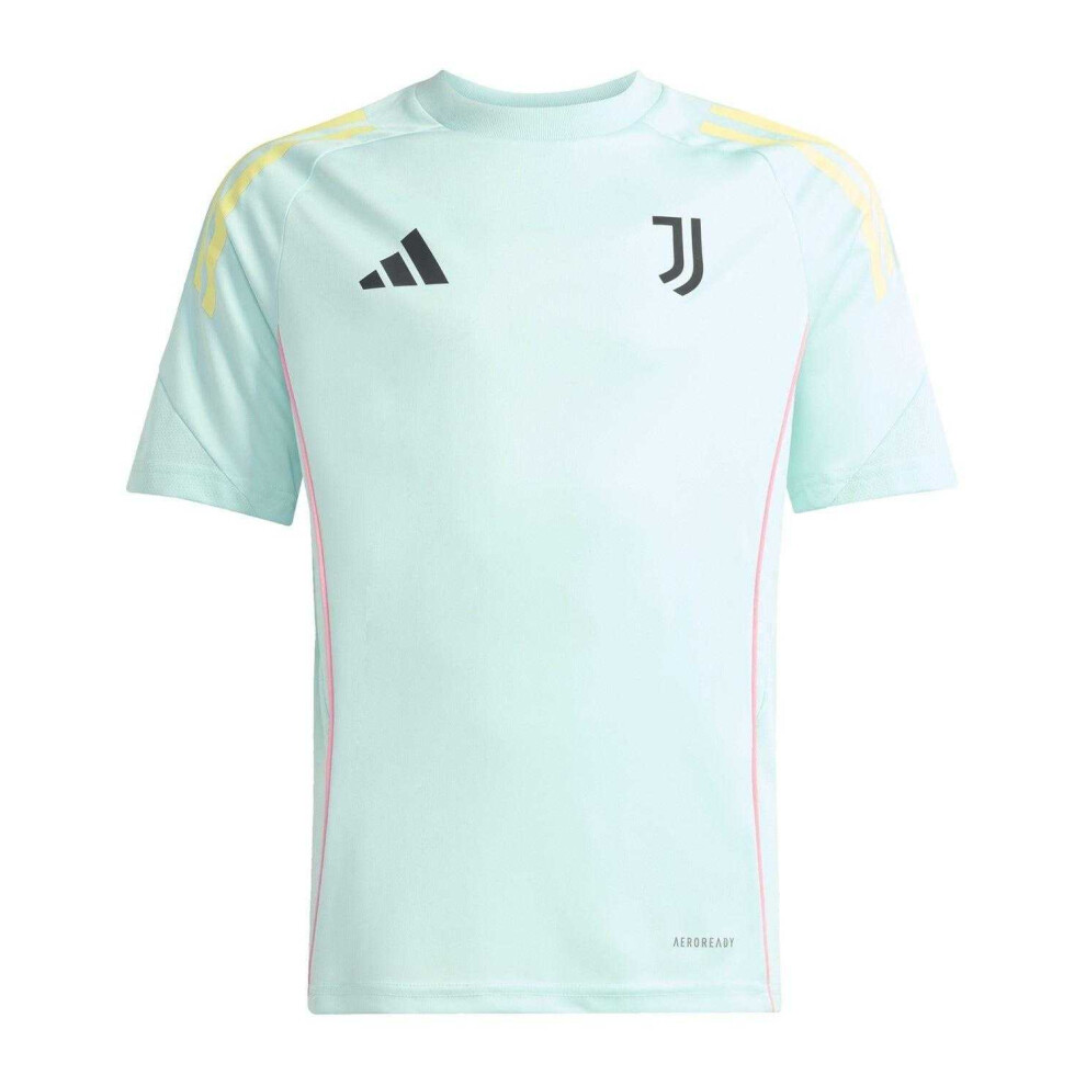 Adidas (9-10 Years, Blue/Black) Childrens/Kids Juventus Training Shirt