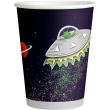Space Party Paper Cups 250 ml (Pack of 8)
