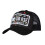 (One Size, Black) Christian Rose Li Plate Trucker Cap 1