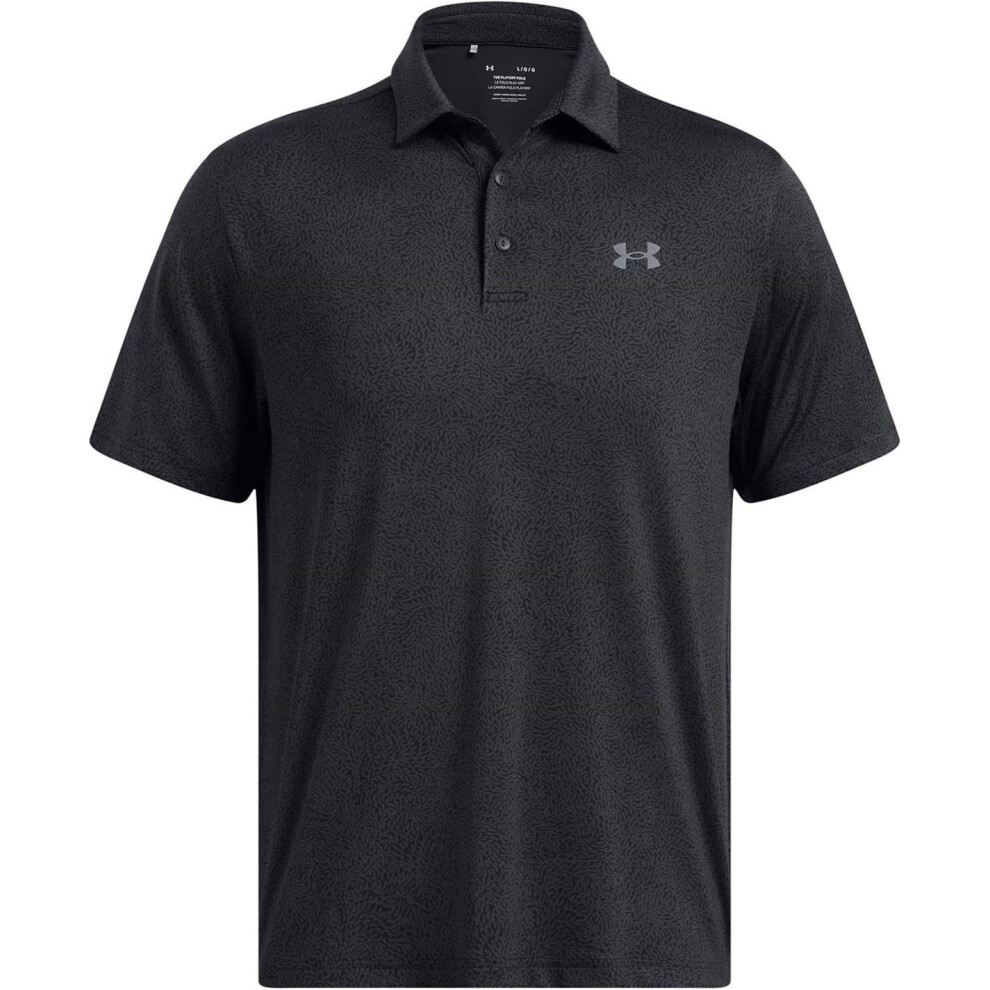 Under Armour (Xl, ) Mens Performance Plain Polo Shirt Black