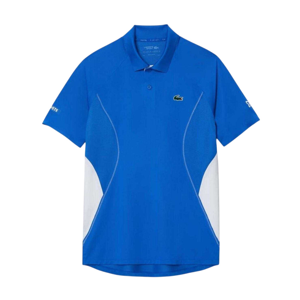 Lacoste (Xs, ) Mens Tennis X Novak Djokovic Regular Polo Shirt Blue