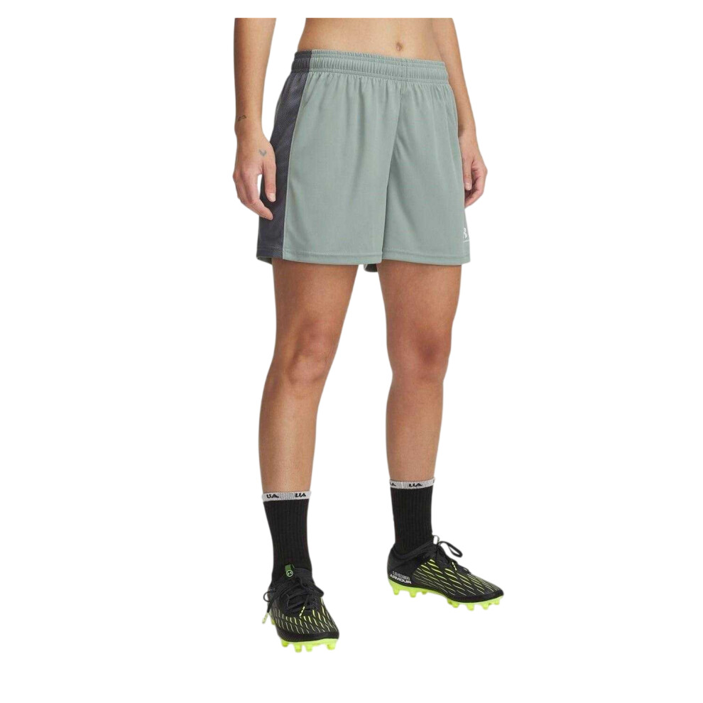 Under Armour (10 Uk S, ) Womens/Ladies Football Shorts Green
