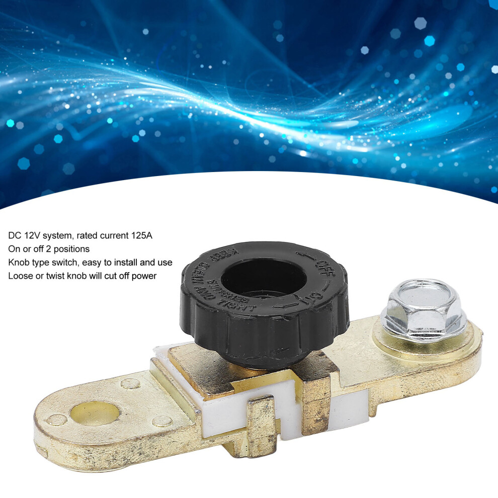 2 Pack 12v Side Post Battery Kill Switch