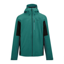 (M, Mediterranea/Black) Regatta Mens Birchdale II Waterproof Jacket