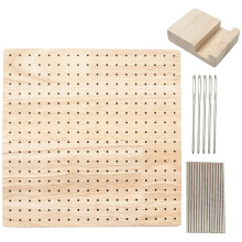 Raindrops Häkeln Quadrierplatten Khaki 1 Satz