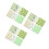 21Stk Patchworkstoff Baumwolle Bunt DIY Handwerk 1