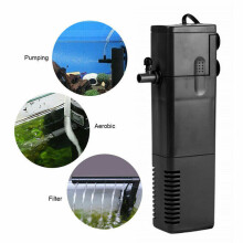 1 3-in-1 aquariumfilterpumpe 12/24 v 3 w 200 l/h mit eu-stecker